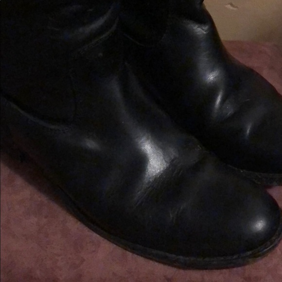 Melissa Frye Boots size 6 1/2. —Black - Picture 2 of 6